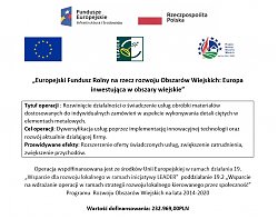 Europejski Fundusz Rolny na rzecz rozwoju Obszarów Wiejskich: Europa inwestująca w obszary wiejskie